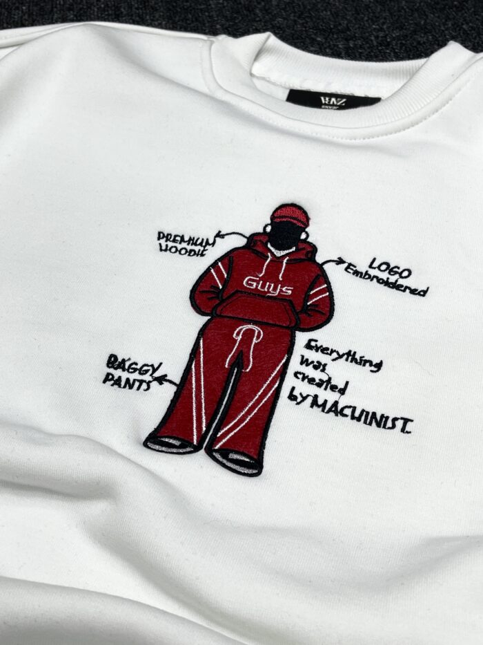 دورس گلدوزی آدمک - تصویر 4