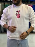 دورس گلدوزی پلنگ صورتی