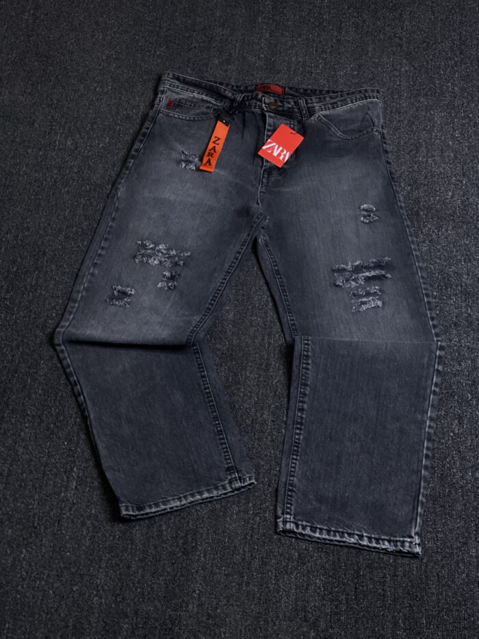 IMG_8785 شلوار جین بگ ذغالی کد 3 - تصویر 1