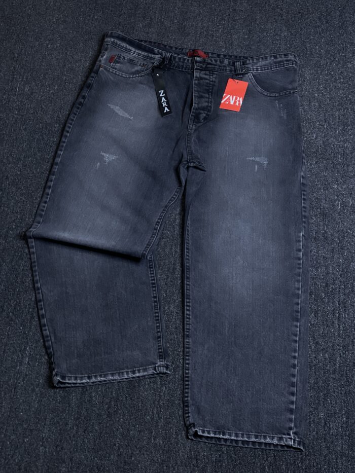 IMG_8790 شلوار جین بگ ذغالی کد 2 - تصویر 1