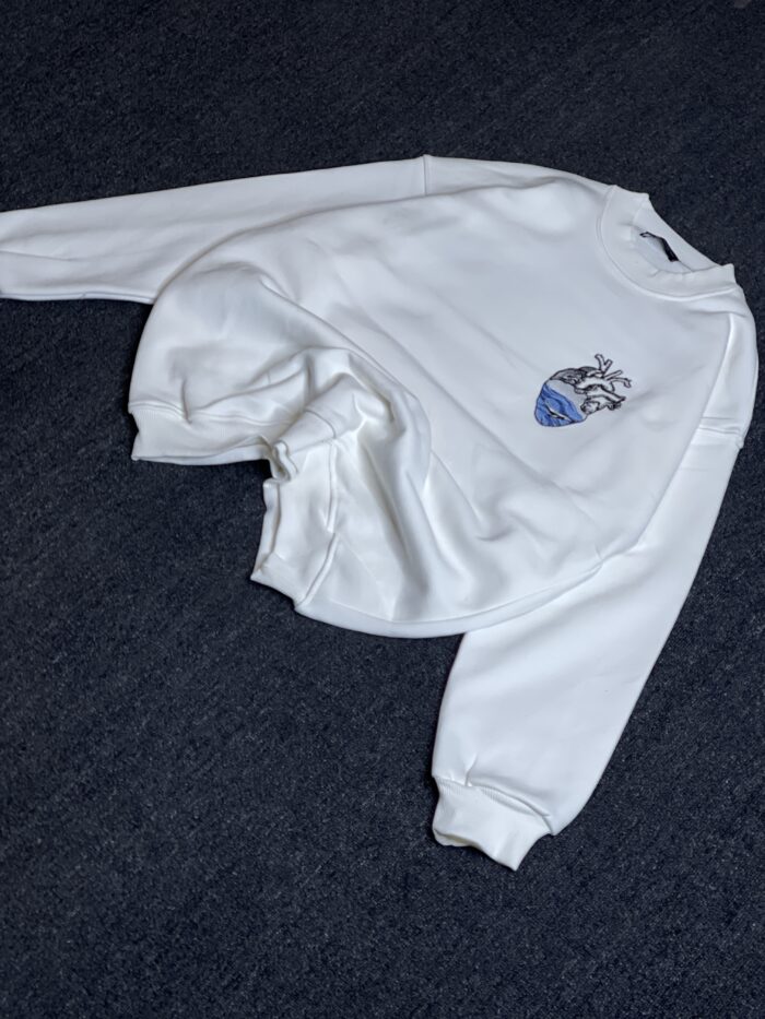 دورس پنبه گلدوزی نهنگ آبی - تصویر 2